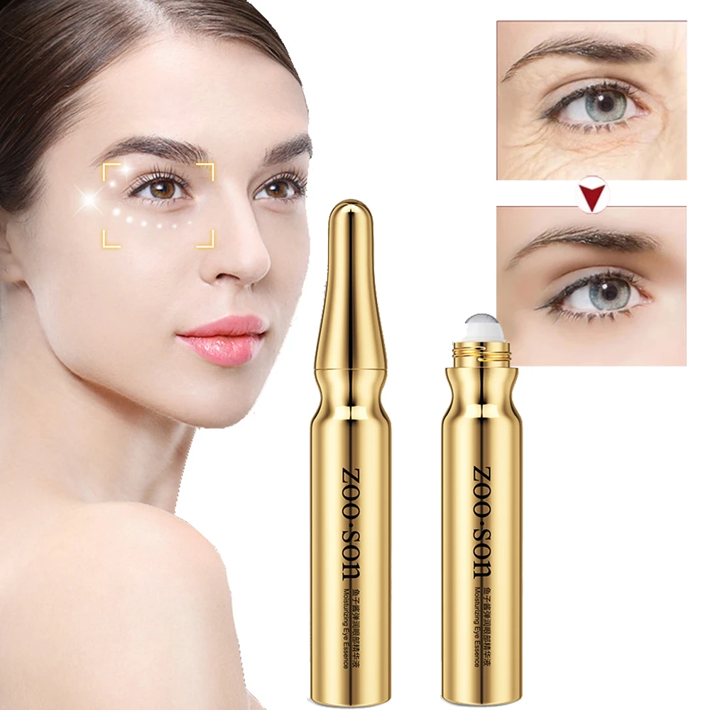 

20ml Caviar Eye Essence Remove Eye Bags Fades Wrinkles Improve Dark Circles Moisturizing Firming Brighten Eye Skin Care Serum