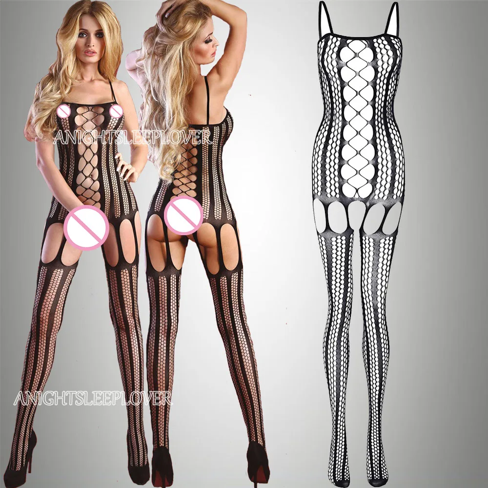 

Porno Lingerie Bodysuit Underwear Women Body Open Crotch Fetish Baby Doll Sexi Bodystocking Crochless Teddy Erotic