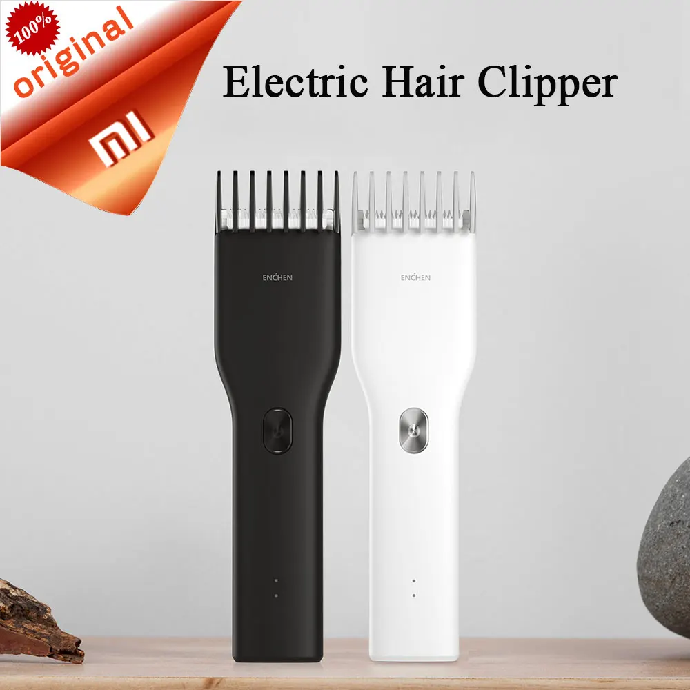Xiaomi Mi Enchen Boost USB электрическая машинка для стрижки волос с двумя скоростями Керамический Резак Быстрая зарядка триммер для волос детская машинка для стрижки волос