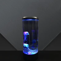 night light novedades 2020 lights lighting jellyfish water lamp aquarium simulation home decoration table lamp night lights