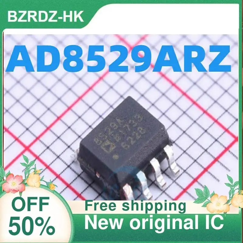 

1-20PCS AD8529AR AD8529ARZ AD8529 SOP-8 New original IC Rail-to-Rail Operational Amplifier