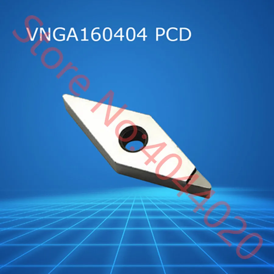 

VNGA160402 PCD/VNGA160404 PCD/VNGA160408 PCD carbide inserts 2PCS/BOX