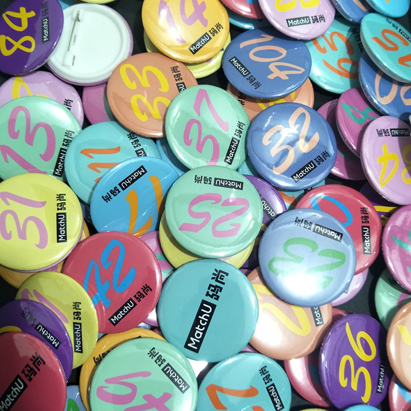 4 шт. металлический значок на заказ булавка сделай сам аниме поделки рюкзак