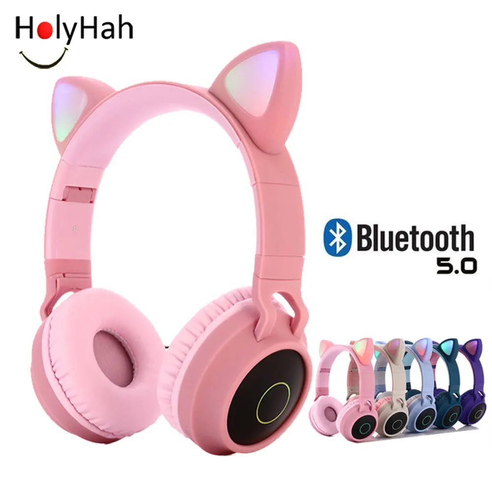 Милые беспроводные bluetooth стереонаушники для молодых людей студенческие Детские