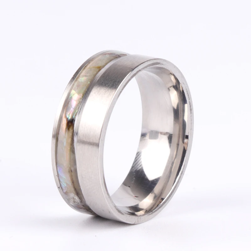 Модное мужское кольцо роскошное полированное классическое простое классический