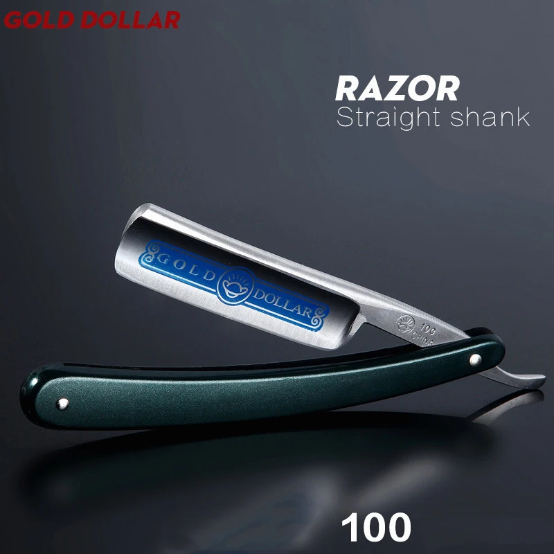 Новинка золотой доллар 100 классический бритвенный станок складной нож для мужчин