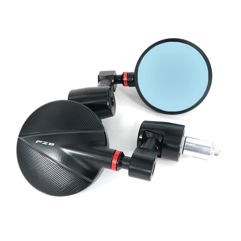 

For YAMAHA FZ8-N FZ8-S Fazer8 2010 2011 2012 2013 2014 2015 Motorcycle CNC Handle Bar Rearview Side Mirrors Bar End Mirror
