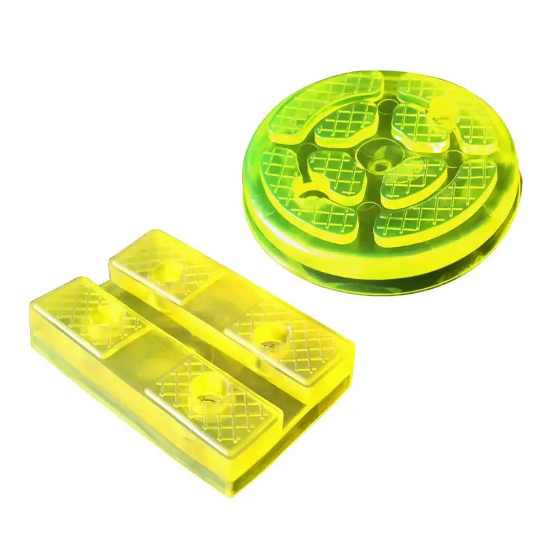 1 шт. сверхпрочные круглые колодки с подъемом Сменные резиновые прокладки для