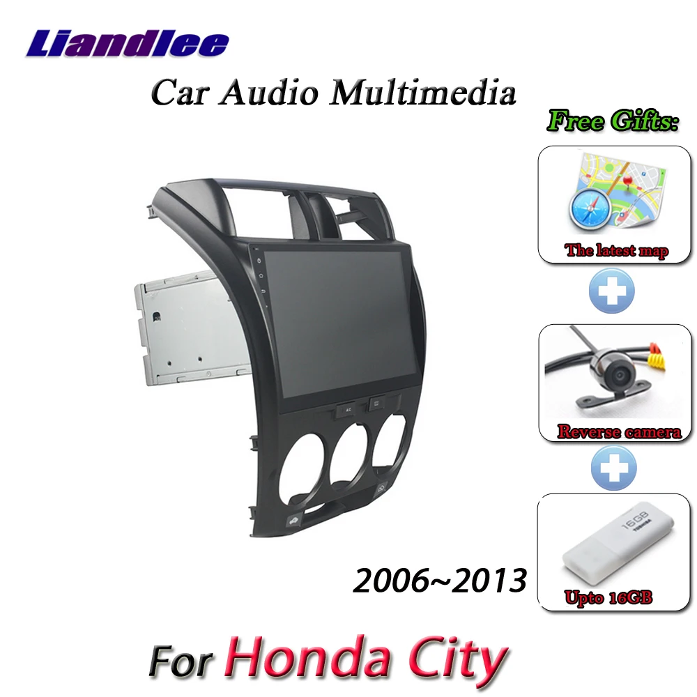 

Car Android Multimedia System For Honda City 2013-2016 Radio AUX Mirror Link GPS Navi Navigation HD Stereo No CD DVD