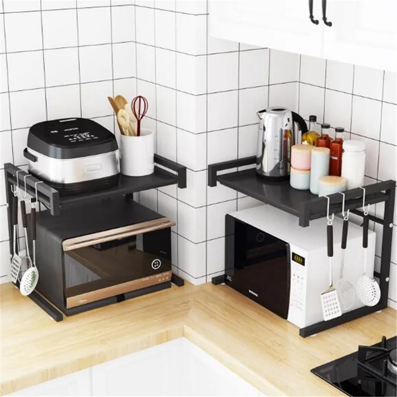 Кухонная полка Домашний Органайзер стойка из нержавеющей стали для