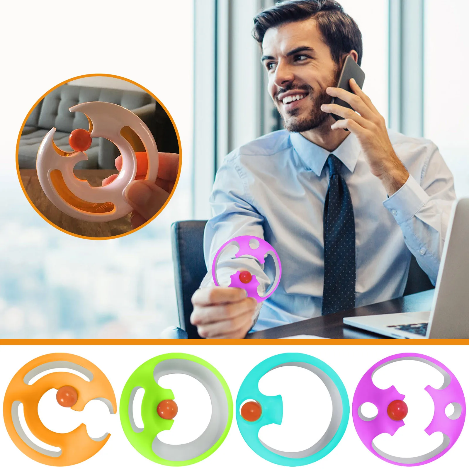 

Fidget Spinner Innovative Fidgeting Allows You To Spin And Make Tricky Decompression Toys Squeeze Toys