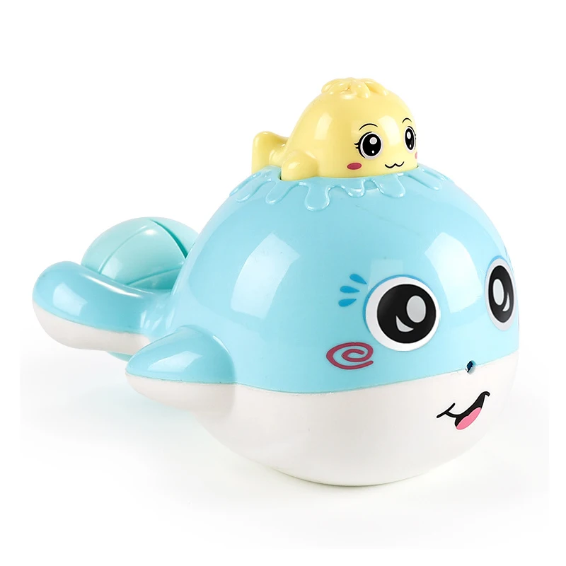 

Baby Bath Toys Squeeze Water Spraying Toys Kids Shower Toys Float Water Tub Funny Whale Children Bathroom Play Bath Juguete