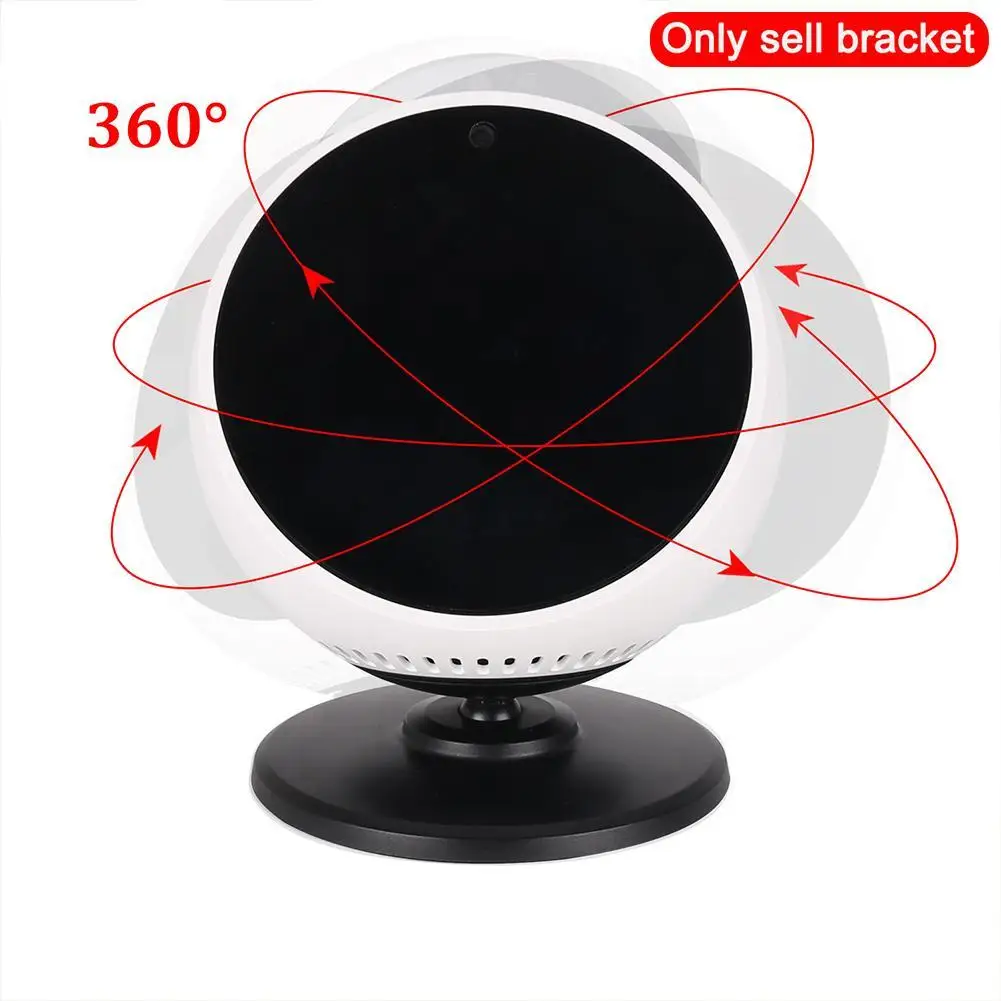 Adjustable 360 Rotation Magnetic Bracket Base Stand Holder for Amazon Echo Spot Accessories | Мобильные телефоны и