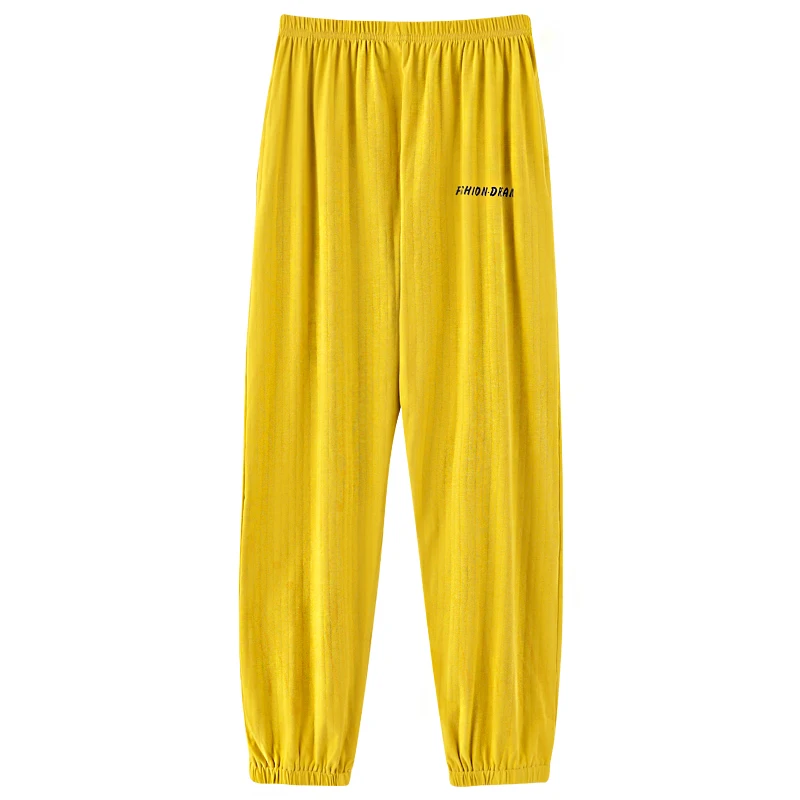 BZEL пижамы для мужчин штаны оверсайз Хлопковая пижама Мужская свободная одежда