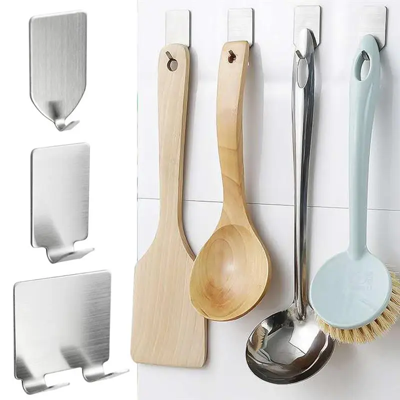 Многофункциональный крючок для ванной комнаты 8 шт. крючков из нержавеющей стали