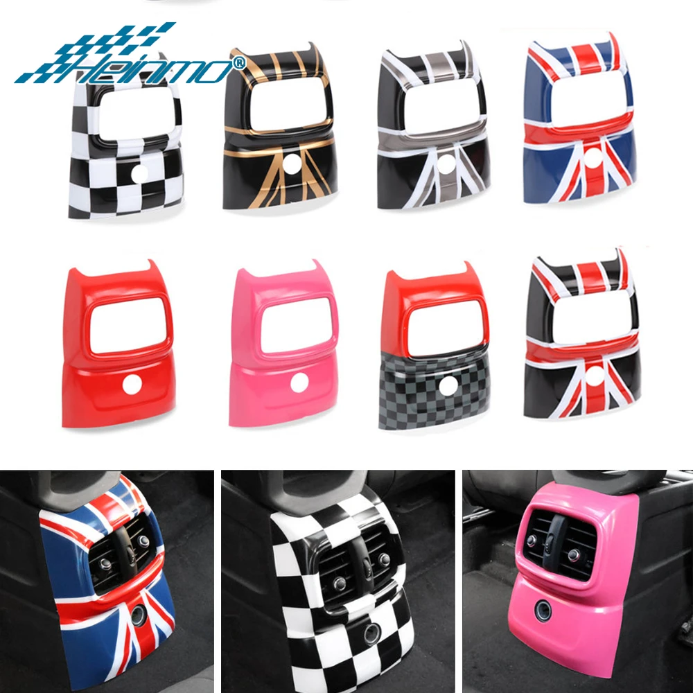 

Car Air Vent Sticker for MINI Countryman F60 Rear Air Outlet Cover Stickers for MINI F 60 Inner Styling Decoration Accessories