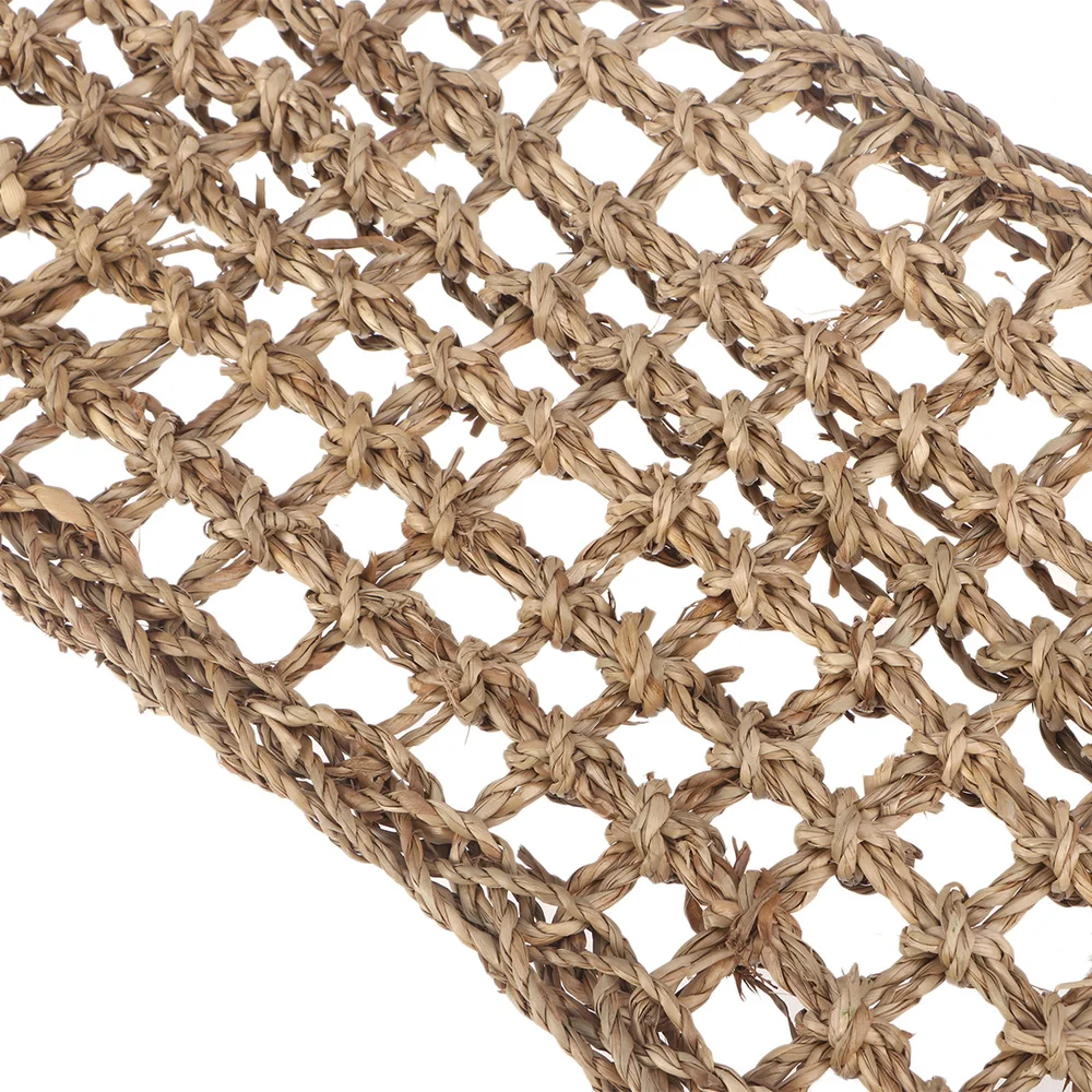 

Natural Grass Fibers Hammock Bed Small Animals Hammock Sleep Bed for Anoles Bearded Dragons Geckos Iguanas