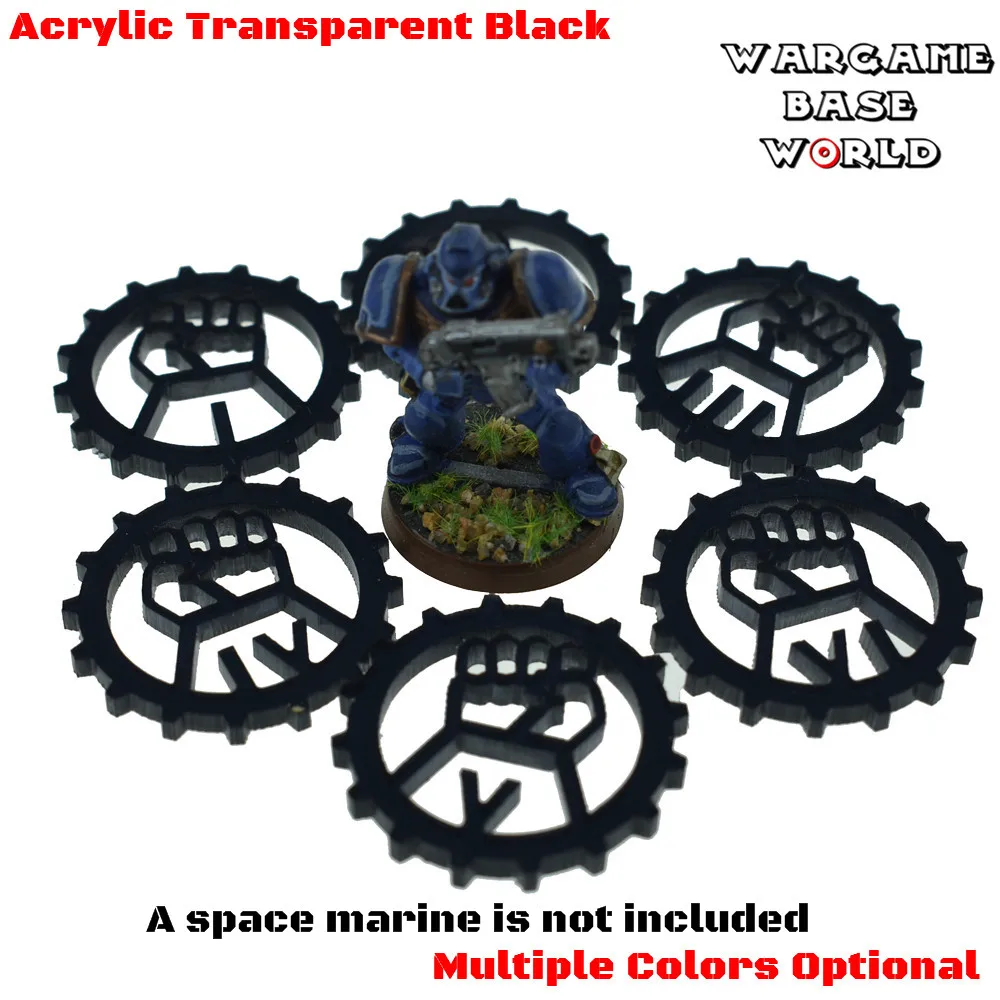 Объективные маркеры для 40k Imperial Fist акриловые объективные маркеры|markers marker|markers