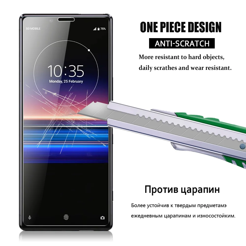 Закаленное стекло JONSNOW для Sony Xperia 1 J8110 J8170 J9110 защита экрана 6 5 дюйма 2.5D 9H