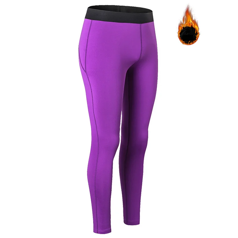 A style purple pants Fanceey/рубашка с круглым вырезом; женское термобелье; кальсоны для женщин; Термоодежда для второй кожи; зимний женский термокостюм - Цвет: A style purple pants