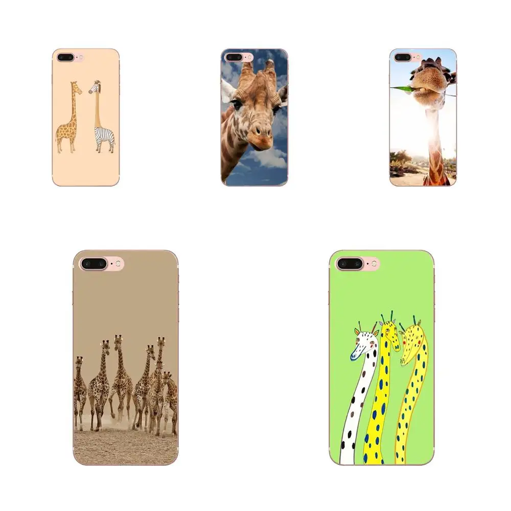 Мягкие чехлы с изображением милых лесных животных ламы жирафа дизайнерские для