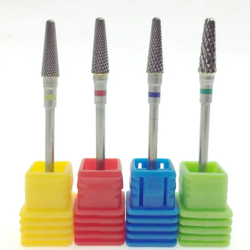 1 шт. твердосплавные сверла для ногтей 4 размера фрезы аппарат удаления маникюра