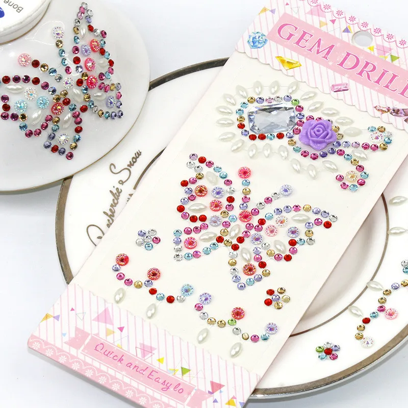 Плоские бусины Стразы наклейки s для телефона оболочки ногтей украшений