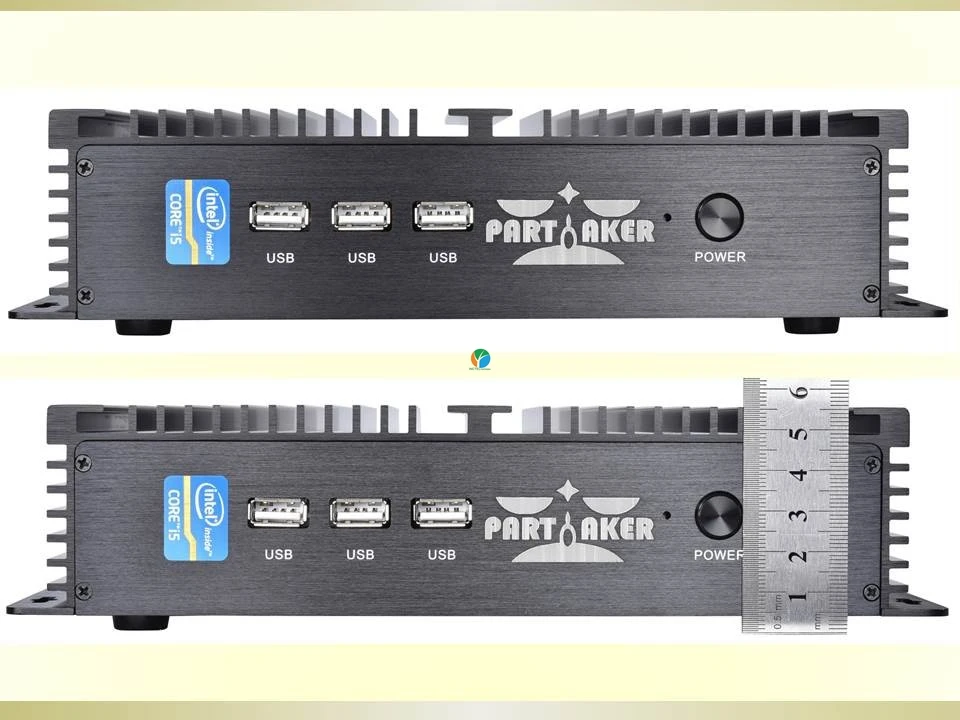 Причастником Intel Core i7 4500U промышленный Настольный i3 6006U i5 7200U Win10 Linux i3 Minipc Intel NUC 4K HD RS232 портативный ПК