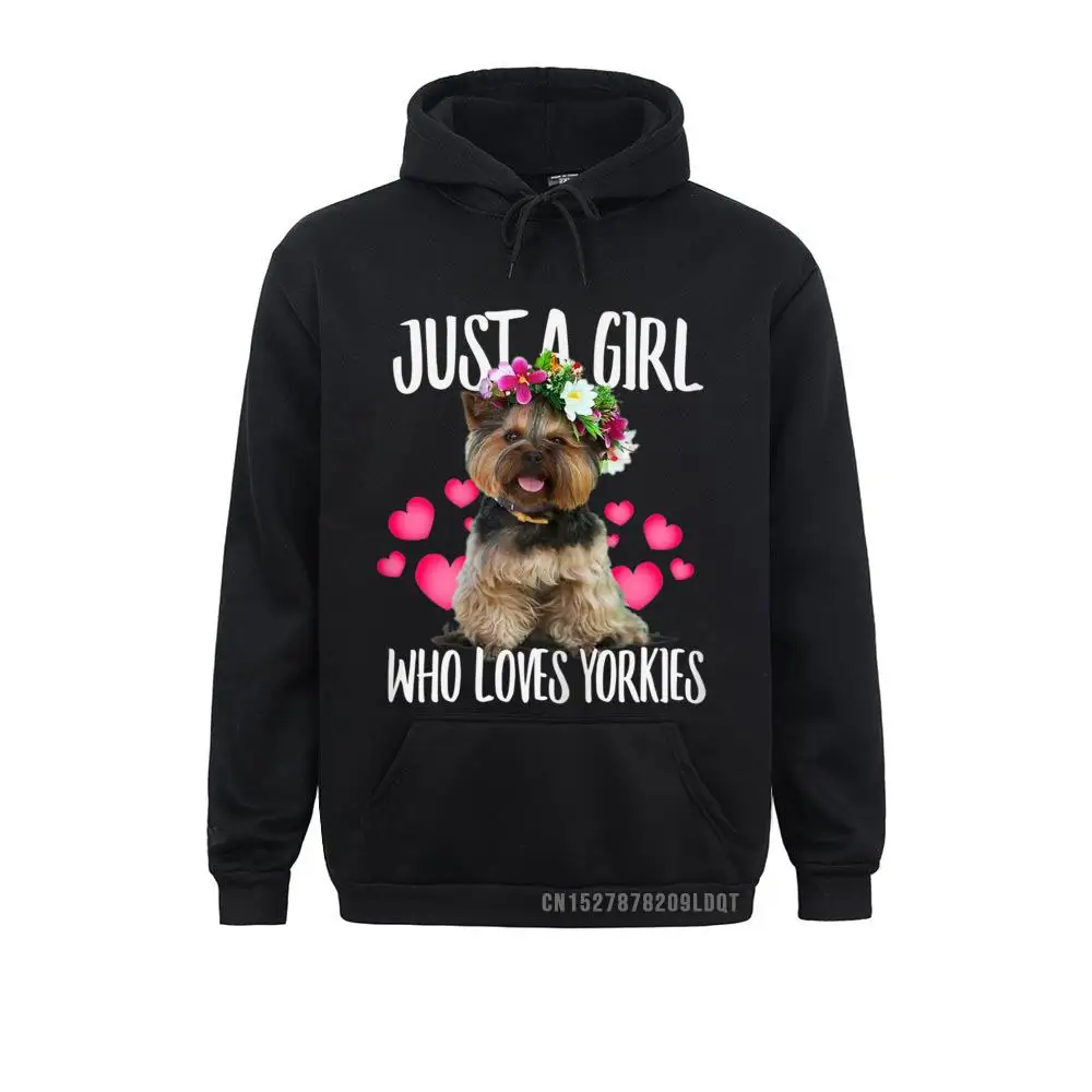 Специальный мужской свитшот с надписью Just A Girl Who Loves Yorkie Dog Love-R папа мама Мальчик