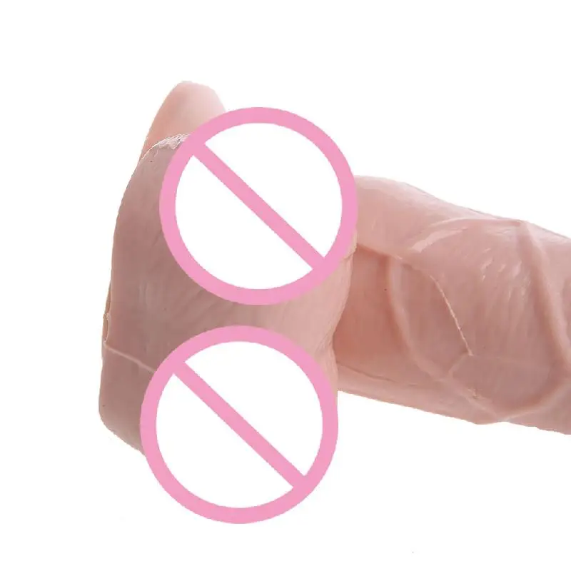 Фаллоимитатор G Spot реалистичный сильный член на присоске секс игрушка