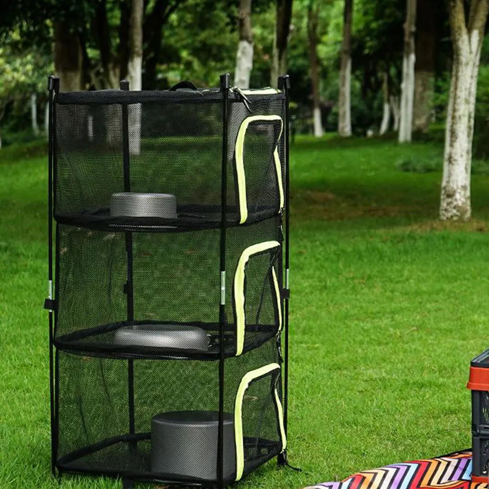 

Layers Drying Net For Herbs Hanging Basket Folding Dry Rack Herb Drying Net Dryer Bag Mesh For Flowers Buds Plants Organizer