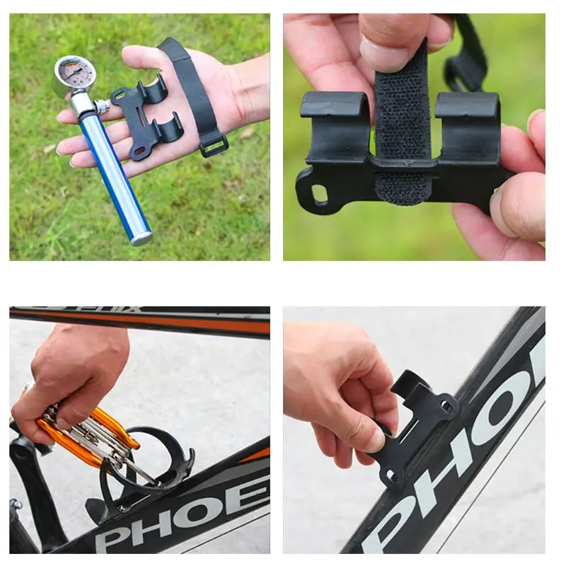 

High Pressure MTB Bike Compact Suspension Fork & Rear Shock Pump 210 psi E56D