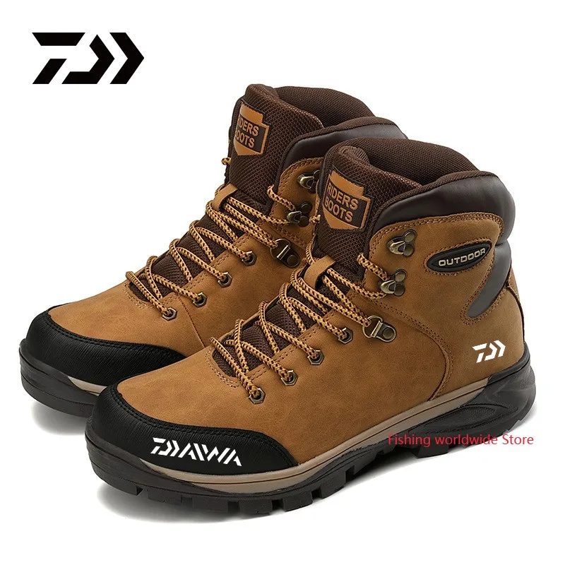 

2021 Daiwa Men's Outdoor Shoes Non-slip Fishing Shoes Breathable Fashion Sneakers Outdoor Fishing Climbing Shoes