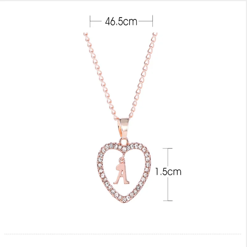 Элегантные Подвесные Ожерелья 26 дюймов искусственное сердце ожерелья с