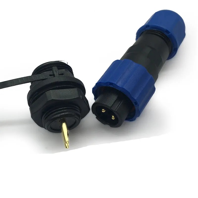 Водонепроницаемый Кабельный разъем Мужской Женский Разъем 2/3/4/5/6/7/8/9 контактов