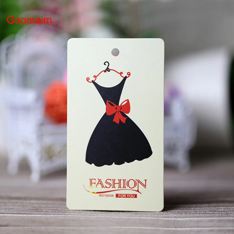 

Customized Paper Hang Tags General Listing Of Women's Clothing Tag Design And Production High-End Trademark Elevators Labels