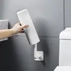 Настенный держатель для бумаги, Пластиковая Полка для салфеток, крючок для туалетной бумаги в ванной комнате, держатель для туалетной бумаги, органайзер для ваннойкухни