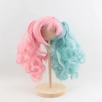 13 14 16 bjdsd doll hair wig doll accessories high temperature short wig with ponytail for diy bjdsd doll