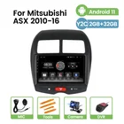 HD 1024*600 Android 11 автомобильный радиоприемник, мультимедийный видеоплеер, навигация GPS для Mitsubishi ASX 2010-2016 Carplay + Auto BT DSP RDS FM