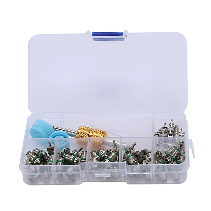 Автомобильный R12 R134A A/C сердечник клапана кондиционера ассортимент комплект для