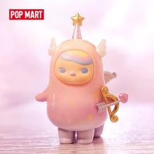 POP MART-figuras de acción de los bebés, juguetes coleccionables, lindos, Kawaii, horóscopo, Pucky, Envío Gratis