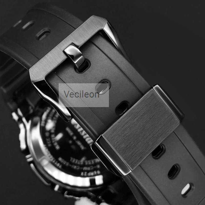Watchbands and Bezel For GMW-B5000 Watchband Strap With Metal Watch Loops Buckle Factory Made Tools | Наручные часы