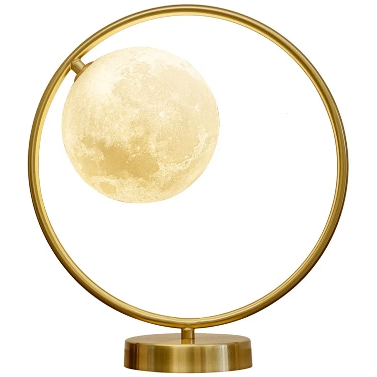 Modern Decorative Luxury Round Glass Ball Table Lamp With Golden Base For Hotel Bedside Lustre Pendente lustre pendente | Лампы и