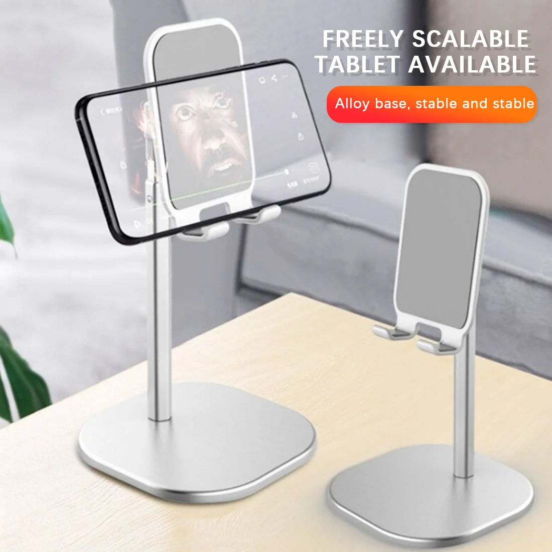 

Foldable Telescopic Desktop Holder Tablet Stand For iPad Universal Tablet Phone Holder Desk For iPhone Desktop Phone Holder