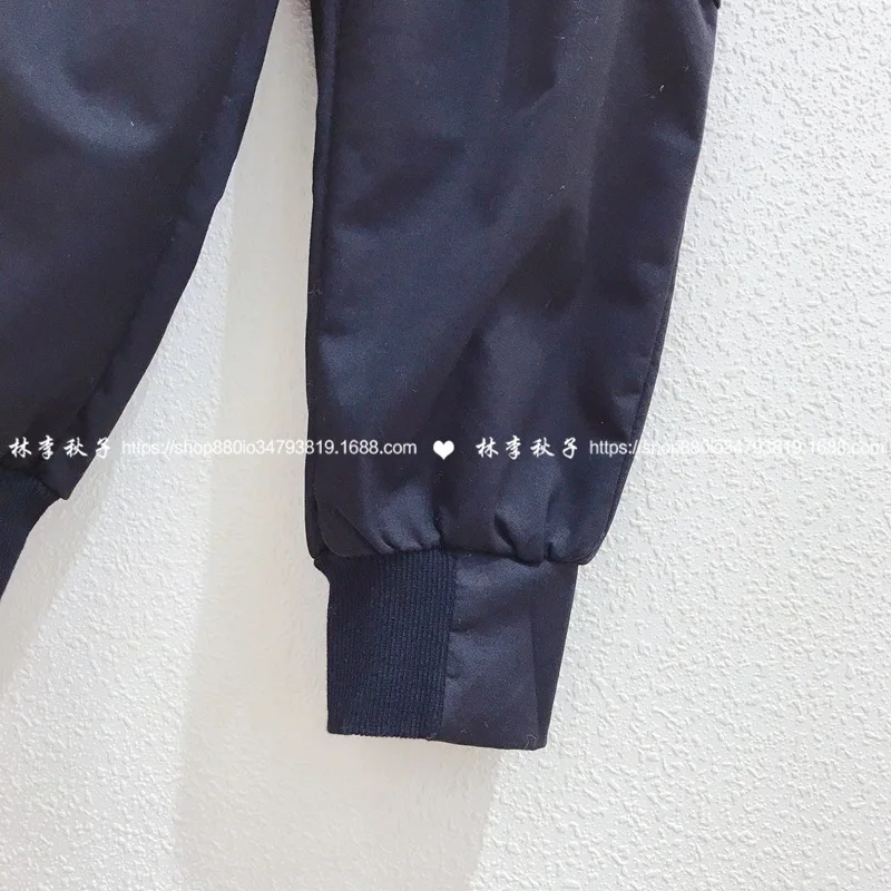 

Casual harem overalls girls Europe station 2020 autumn new high-waist corset pants radish pants trend