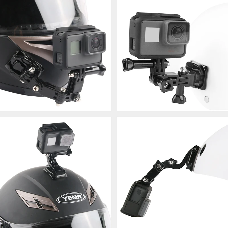 Набор наклеек RuigPro с плоским изогнутым креплением для экшн камеры Gopro Hero 7 6 5 4 3 + 2