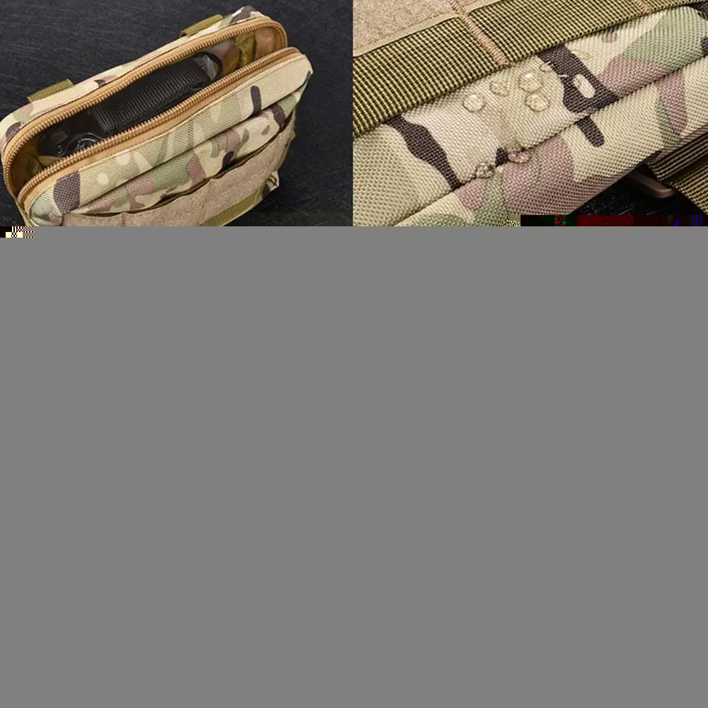 

Outdoor Camping Pockets Camouflage Portable Multifunction Bag Bag Belt Purse Tactical Phone Edc Utility Mobile Y3v9