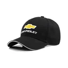 Черная бейсболка для мотоспорта на открытом воздухе, кепка с логотипом автомобиля, солнцезащитная Кепка, Аксессуары для автомобилей Chevrolet
