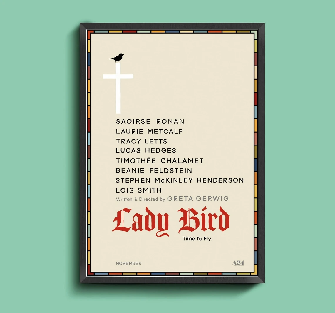 

Lady Bird Classic Movie Canvas Poster Home Wall Painting Decoration (No Frame)