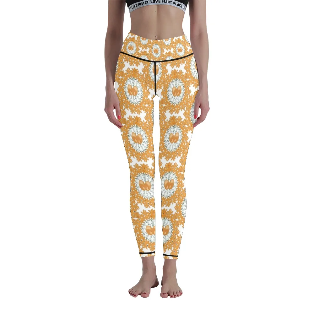 

New Large Size 3D Pattern Printed Women's Sports Yoga Pants High Waist Leggings Women's Printed Sports Leggings Fitness Pants